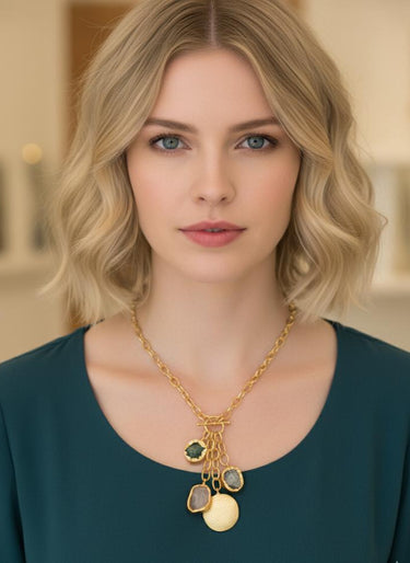 Raw Stone Bunch Chain